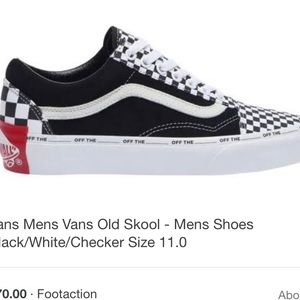 checkered vans